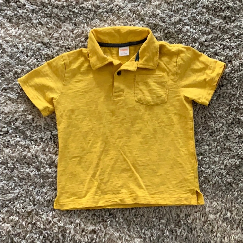 🔥FINAL SALE: Gymboree yellow polo shirt